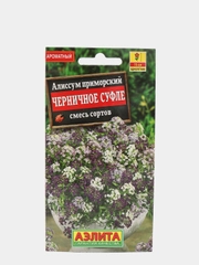 Алиссум "Черничное суфле", семена, цветы