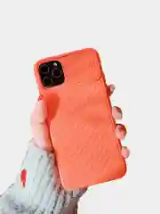 Голубой ребристый чехол с затвором для камеры на айфон Apple iPhone 11 ,11 Pro, 11 Pro Max