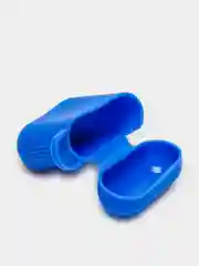 Белый чехол для наушников AirPods силиконовый
