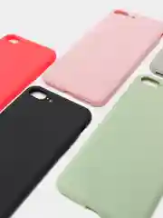 Чехол силиконовый матовый для iPhone 7 Plus, 8 Plus
