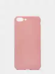 Бежевый чехол силиконовый матовый для iPhone 7 Plus, 8 Plus