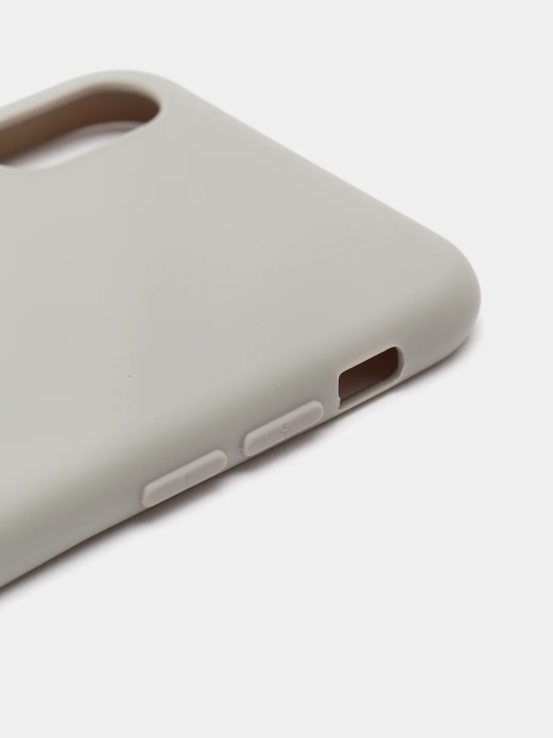 Чехол силиконовый матовый для iPhone X, Xs