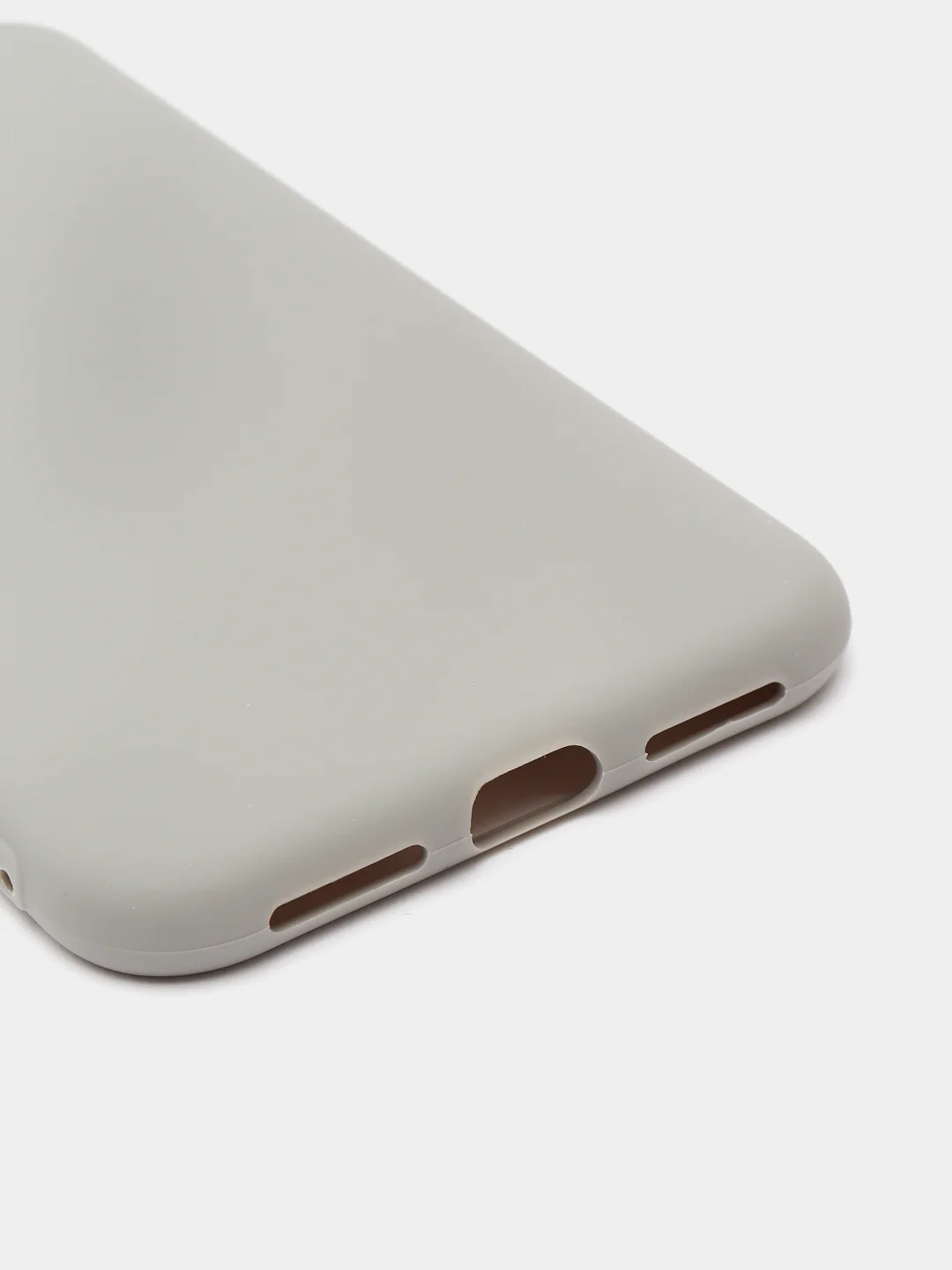 Чехол силиконовый матовый для iPhone X, Xs