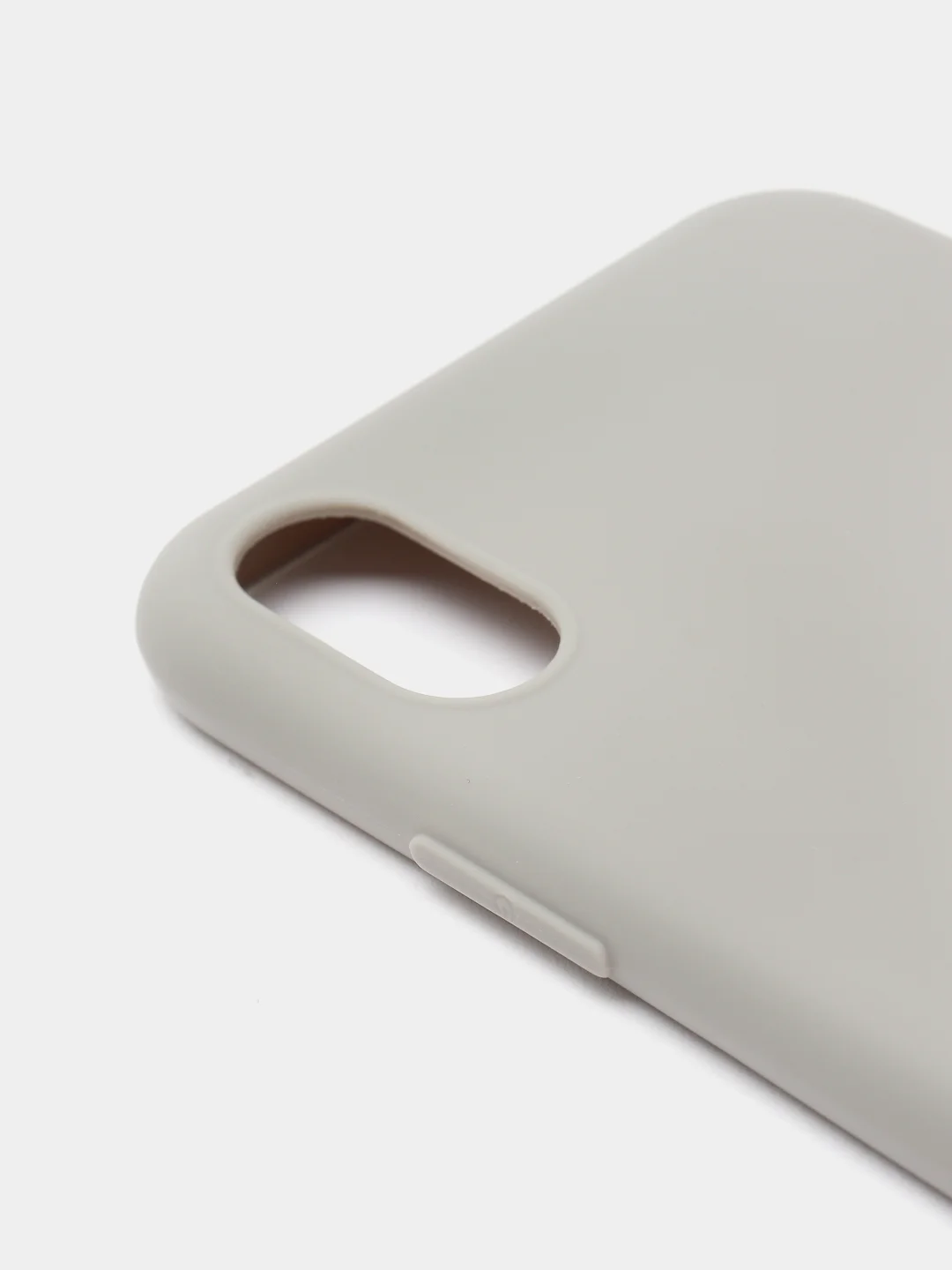 Чехол силиконовый матовый для iPhone X, Xs