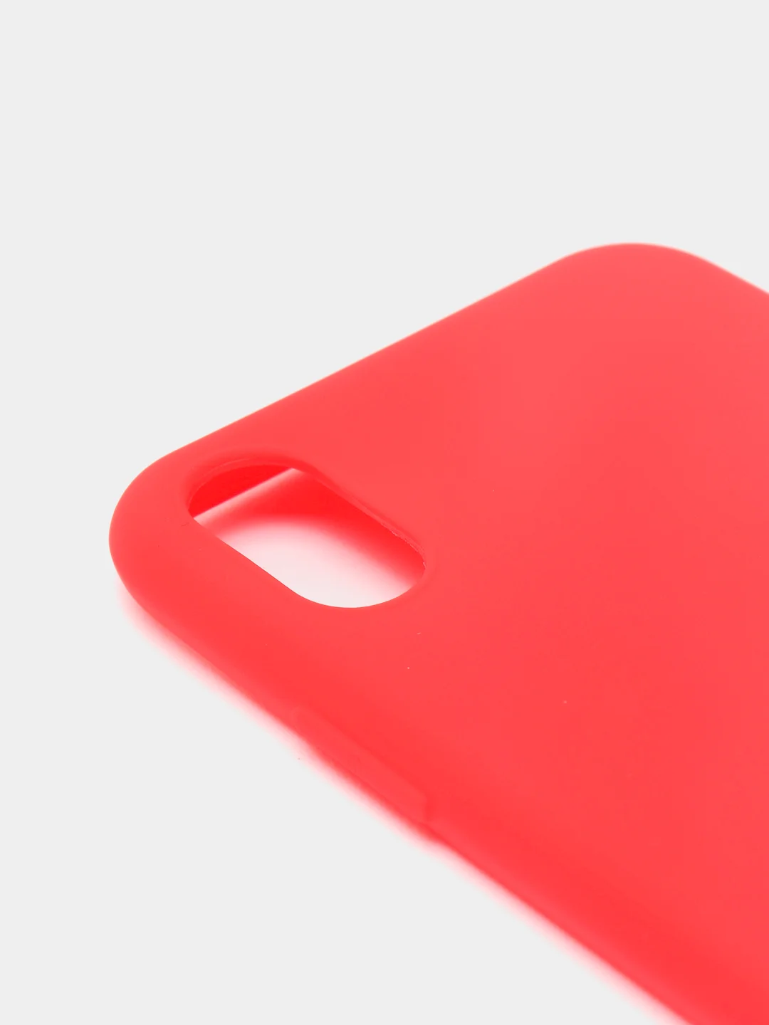Чехол силиконовый матовый для iPhone X, Xs