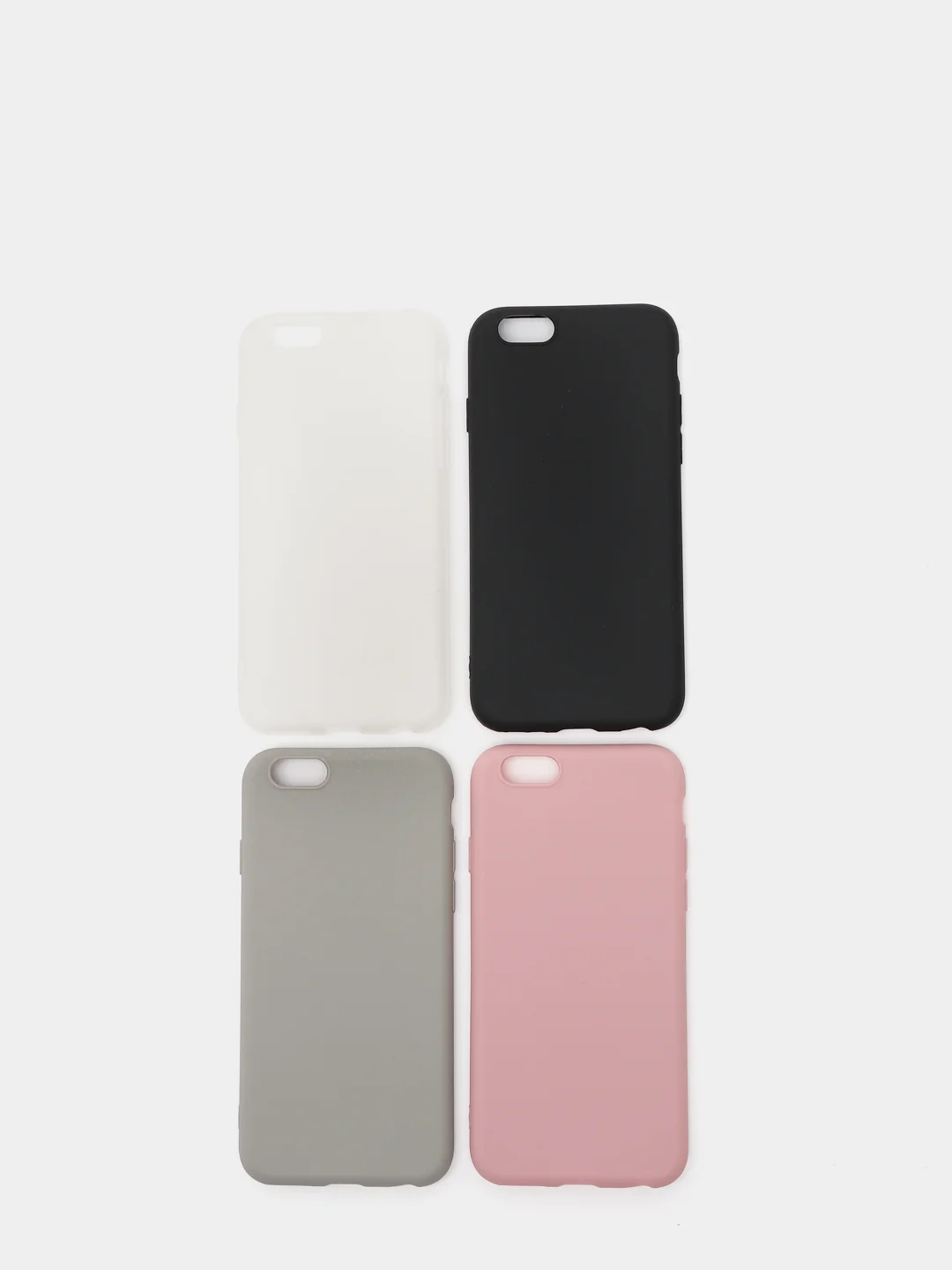 Чехол силиконовый матовый для iPhone 6, 6s