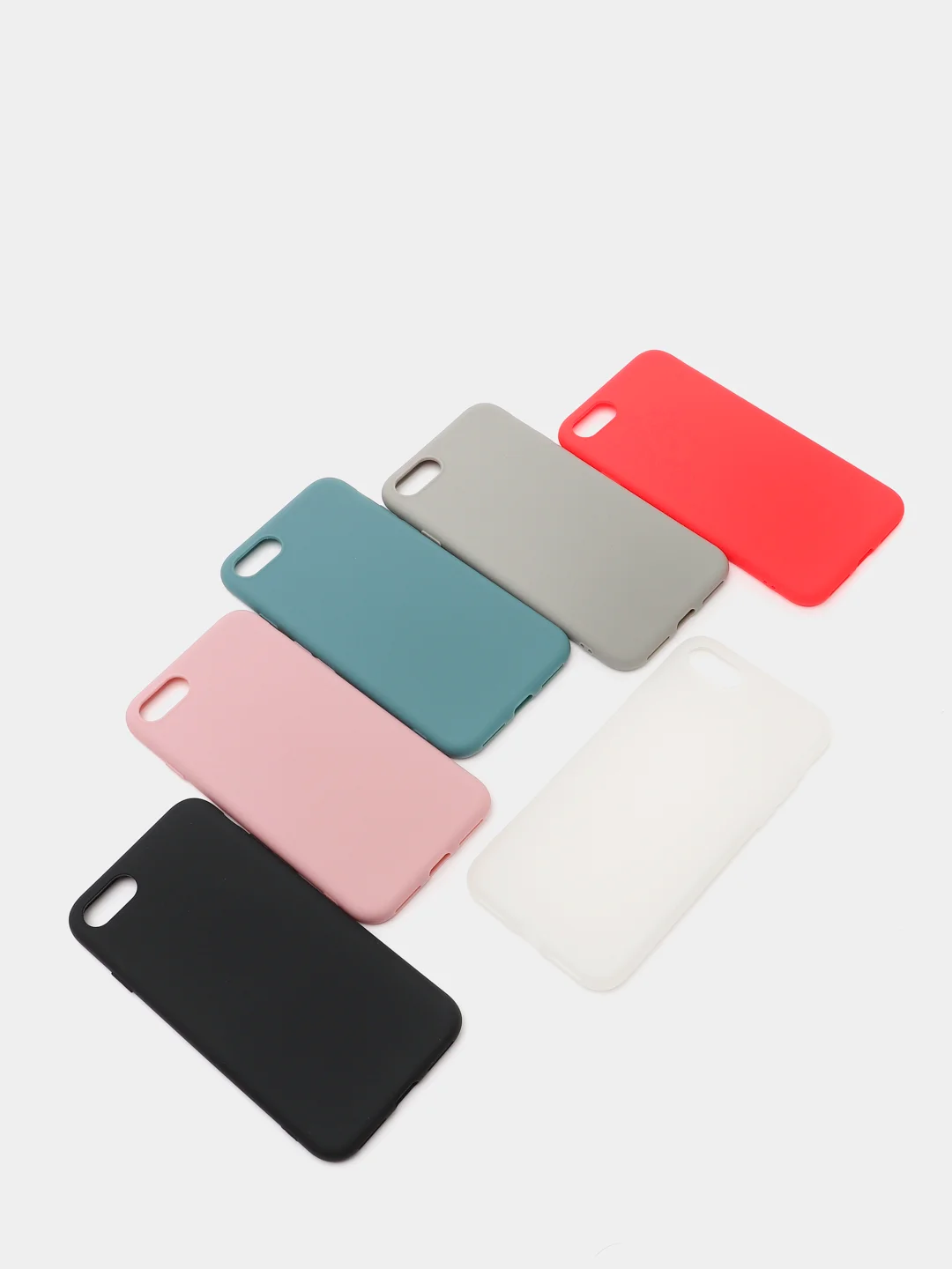 Чехол силиконовый матовый для iPhone 7/8/se2