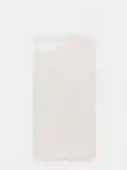 Белый чехол силиконовый матовый для iPhone 7/8/se2