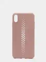 Бежевый меланж силиконовый чехол Air Tunnel для iPhone XS Max, накладка