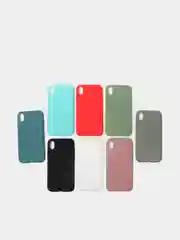 Чехол силиконовый, матовый, для iPhone XR