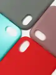 Чехол силиконовый, матовый, для iPhone XR