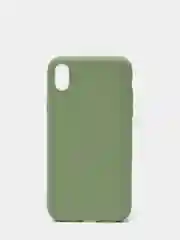 Лайм чехол силиконовый, матовый, для iPhone XR