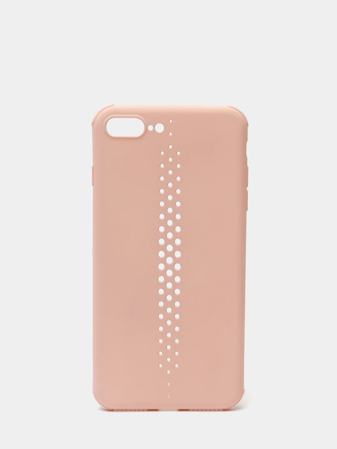 Бежевый чехол-накладка силиконовый Air Tunnel для iPhone 7 Plus / 8 Plus