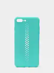 Бирюзовый чехол-накладка силиконовый Air Tunnel для iPhone 7 Plus / 8 Plus