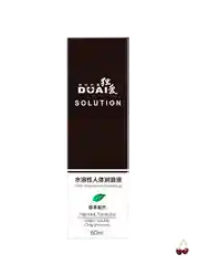 Черный лубрикант Dual solution, 60 мл на водной основе, 4 вида