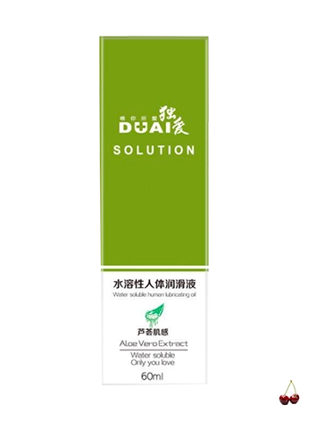 Лубрикант Dual solution, 60 мл на водной основе, 4 вида
