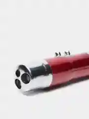 Серебряный брелок с лазером и фонарем для ключей