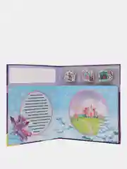 Книга новогодняя с магнитными фигурками
