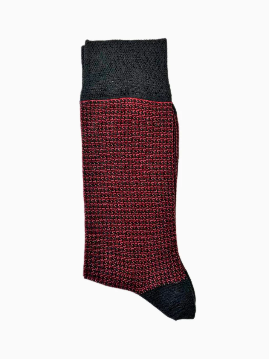 Багровый носки Luxe