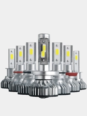 Светодиодные LED лампы. H1, H3, H4, H7, H8, H11, HIR2