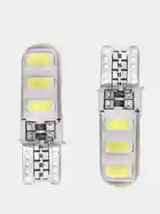 Белый светодиодная лампа W5W T10