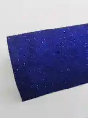 Темно-синий кожзам глиттерный 20*27 см