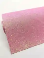 Розовый кожзам глиттерный 20*27 см