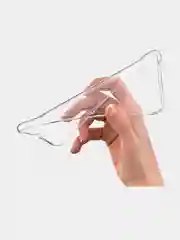 Тонкий чехол для Samsung A02S, прозрачный силикон