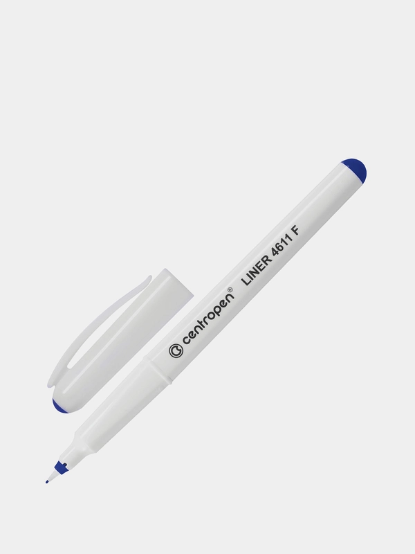 Ручка капиллярная синяя "Liner", Centropen, 0,3 мм