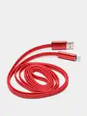 Черный usb кабель c Quick Charge на 3A, длина 1,5 м / Micro-USB / Type-C / Apple Lightning