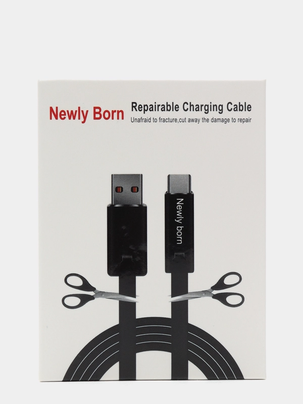 USB кабель c Quick Charge на 3A, длина 1,5 м / Micro-USB / Type-C / Apple Lightning
