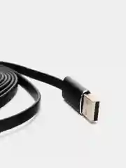 Черный usb кабель c Quick Charge на 3A, длина 1,5 м / Micro-USB / Type-C / Apple Lightning