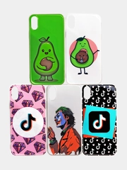 Чехол для iPhone X / XS с принтом (5 видов)