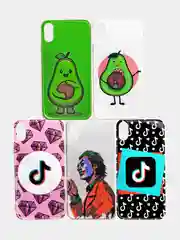 Чехол для iPhone X / XS с принтом (5 видов)