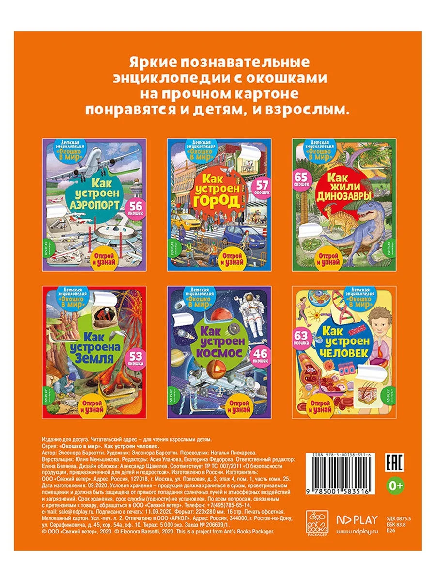 Окошко в мир. Как устроен человек