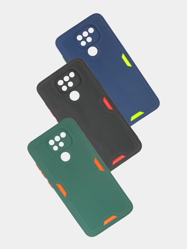 Усиленный силиконовый чехол для Xiaomi Redmi 10X