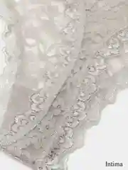 Белый трусы - стринги кружевные