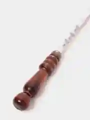 Шампур с деревянной ручкой