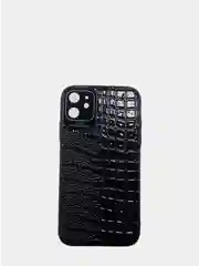 Угольный чехол на Xiaomi Redmi 9T, 9C, Note 9T, имитация кожи крокодила