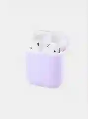 Лавандовый силиконовый чехол для наушников AirPods 2
