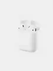 Белый силиконовый чехол для наушников AirPods 2