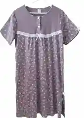 Коралловый меланж женская ночная сорочка