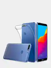 Чехол силиконовый для Huawei Honor P40 Lite E Y7p 9C 7C Pro Y7 prime прозрачный 1.0