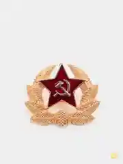 Красный металлический пин-значок "СССР"