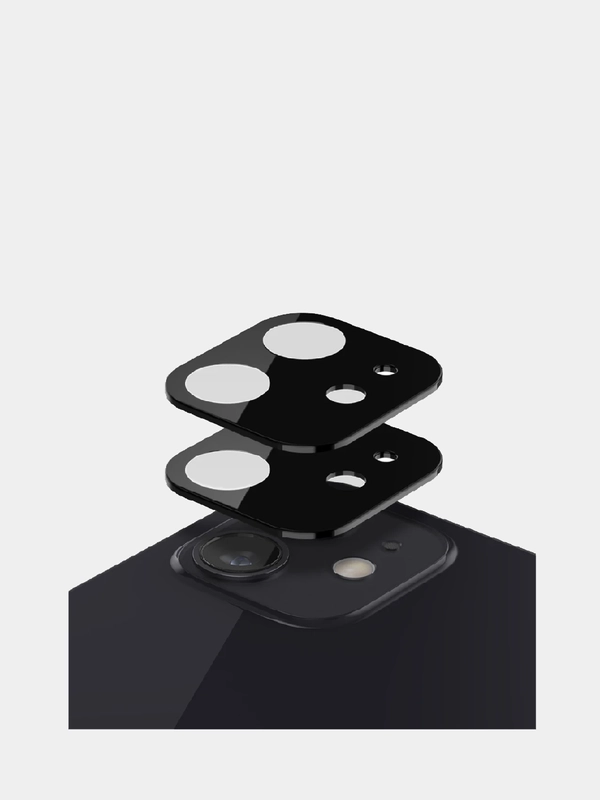 Защитное стекло с шёлковой печатью для камеры iPhone 12 Mini Pro Max, акриловое