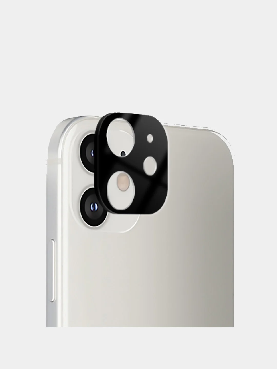 Защитное стекло с шёлковой печатью для камеры iPhone 12 Mini Pro Max, акриловое