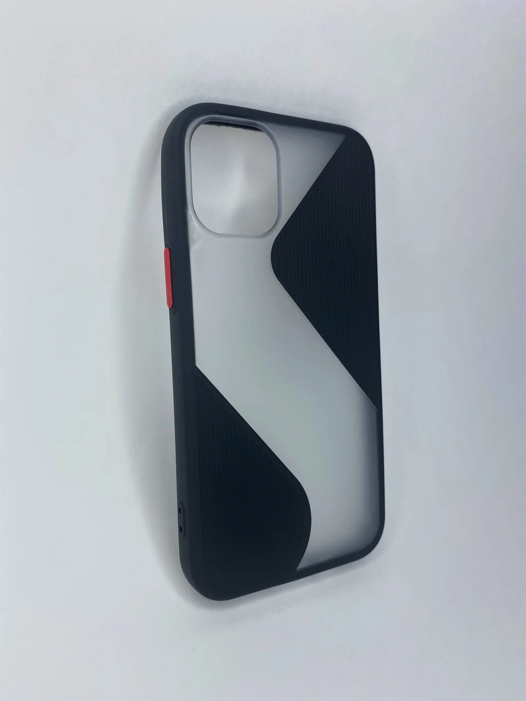 Черный чехол накладка с принтом геометрия iPhone 12 Mini, Honor 9S, Redmi Note 8, Huawei P30 Lite