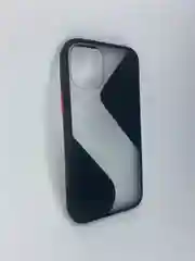 Черный чехол накладка с принтом геометрия iPhone 12 Mini, Honor 9S, Redmi Note 8, Huawei P30 Lite