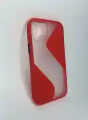 Красный чехол накладка с принтом геометрия iPhone 12 Mini, Honor 9S, Redmi Note 8, Huawei P30 Lite