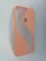 Коралловый меланж чехол накладка с принтом геометрия iPhone 12 Mini, Honor 9S, Redmi Note 8, Huawei P30 Lite